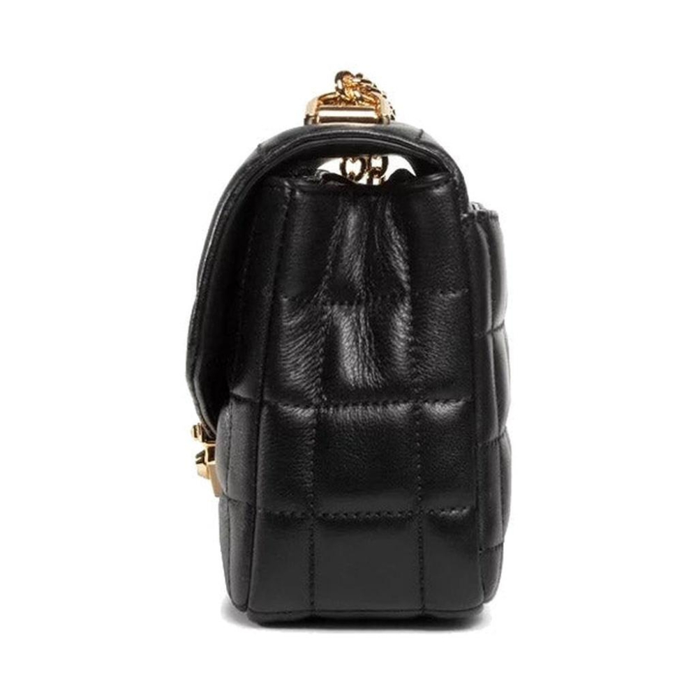 MICHAEL KORS 絎縫皮質單肩鏈帶手提包 Logo-Engraved Quilted Shoulder Bag-細節圖3