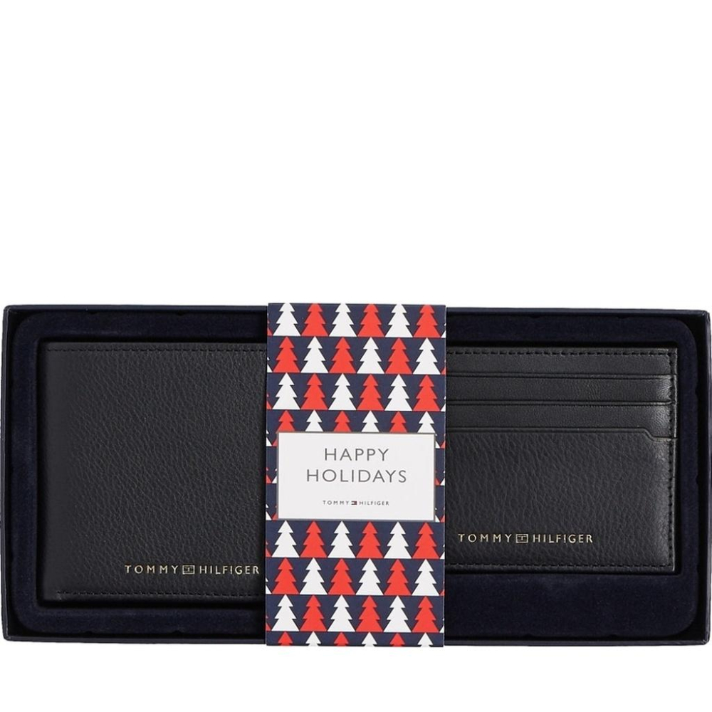 TOMMY HILFIGER 錢包卡夾兩件組 CARD HOLDER AND MINI WALLET SET MENS-細節圖2
