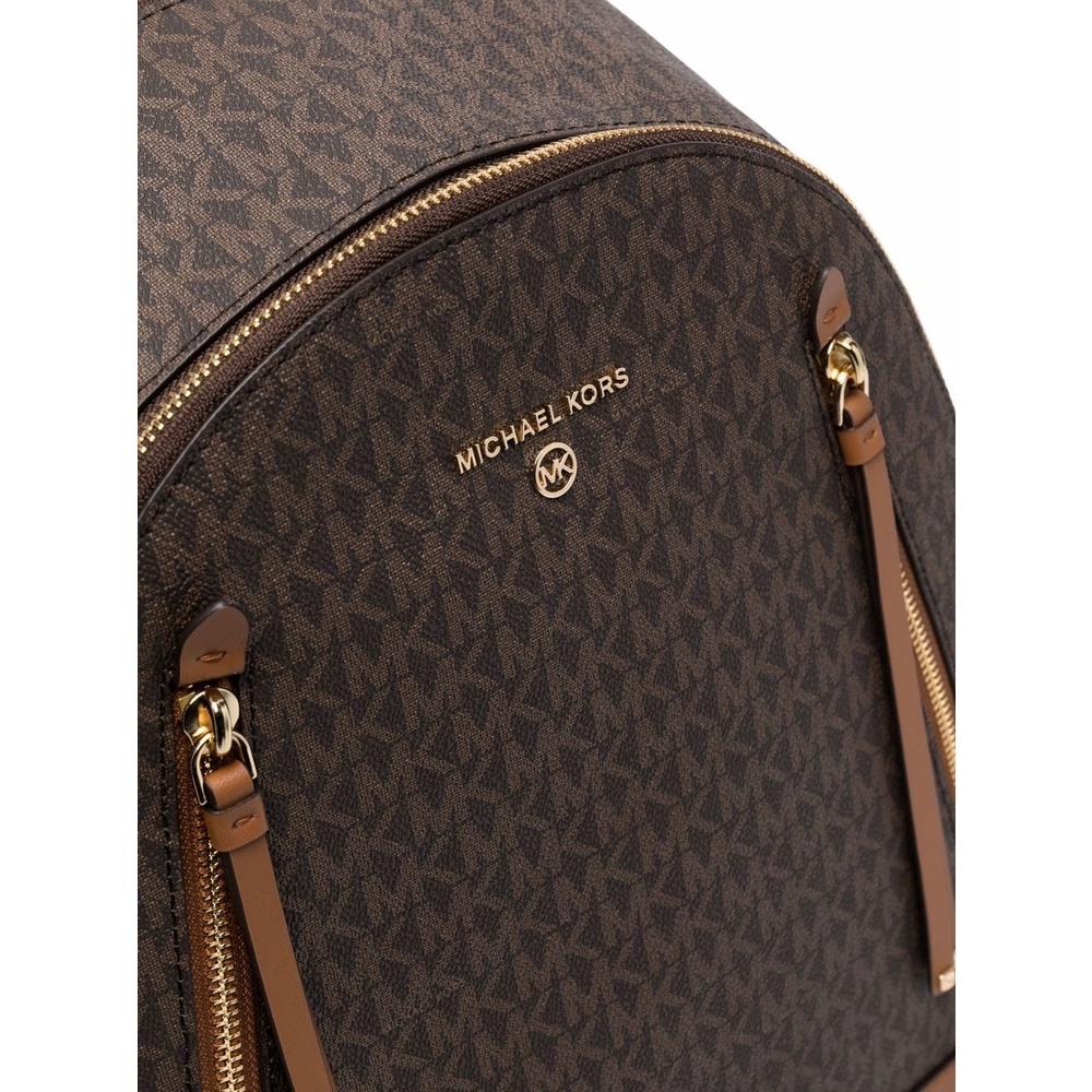 MICHAEL KORS Brooklyn Logo印花雙肩背包大號 Monogram-Print Backpack-細節圖3