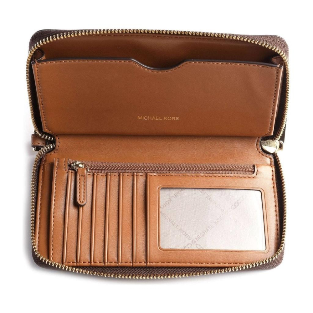 MICHAEL KORS 經典Logo長款錢包 Flat Phone Case 可放置手機-細節圖5