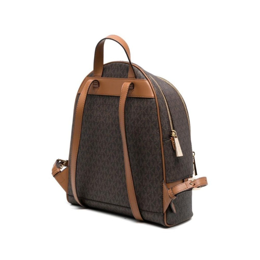 MICHAEL KORS RHEA LOGO印花雙肩後背包 中號 棕色 RHEA MD BACKPACK WOMEN-細節圖6