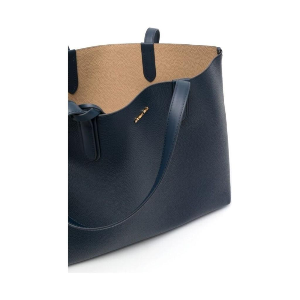 MICHAEL KORS XL EW REVERSIBLE TOTE NAVY WOMENS-細節圖4