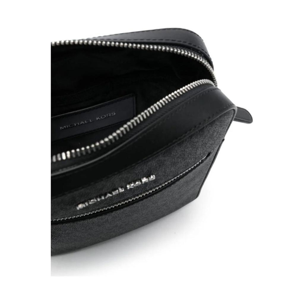 MICHAEL KORS FLIGHT BAG BLACK MENS-細節圖4