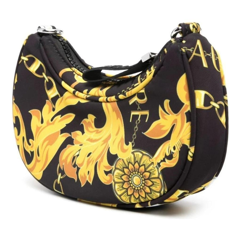 VERSACE JEANS COUTURE SPORTY LOGO HOBO BAG WOMENS-細節圖2