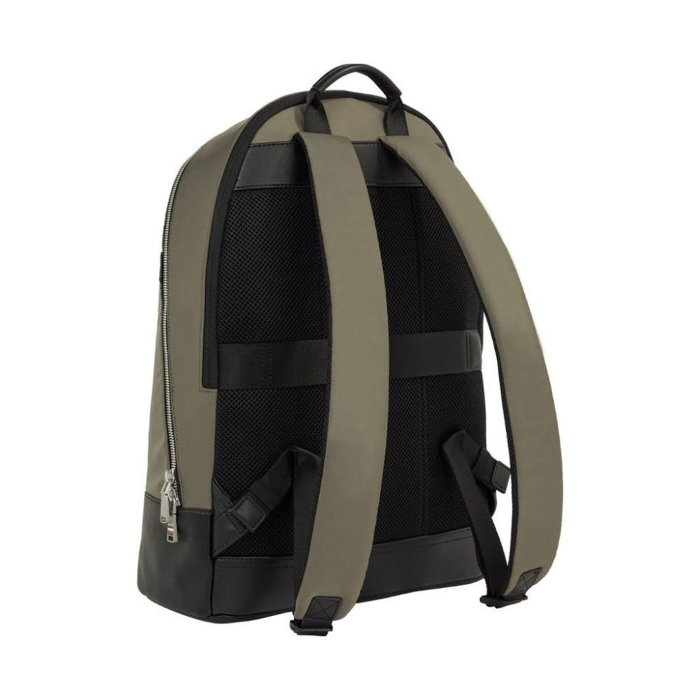 TOMMY HILFIGER CENTRAL REPREVE BACKPACK GREEN MENS-細節圖2