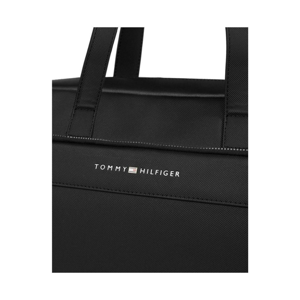 TOMMY HILFIGER PIQUE SLIM COMPUTER BAG MENS-細節圖3