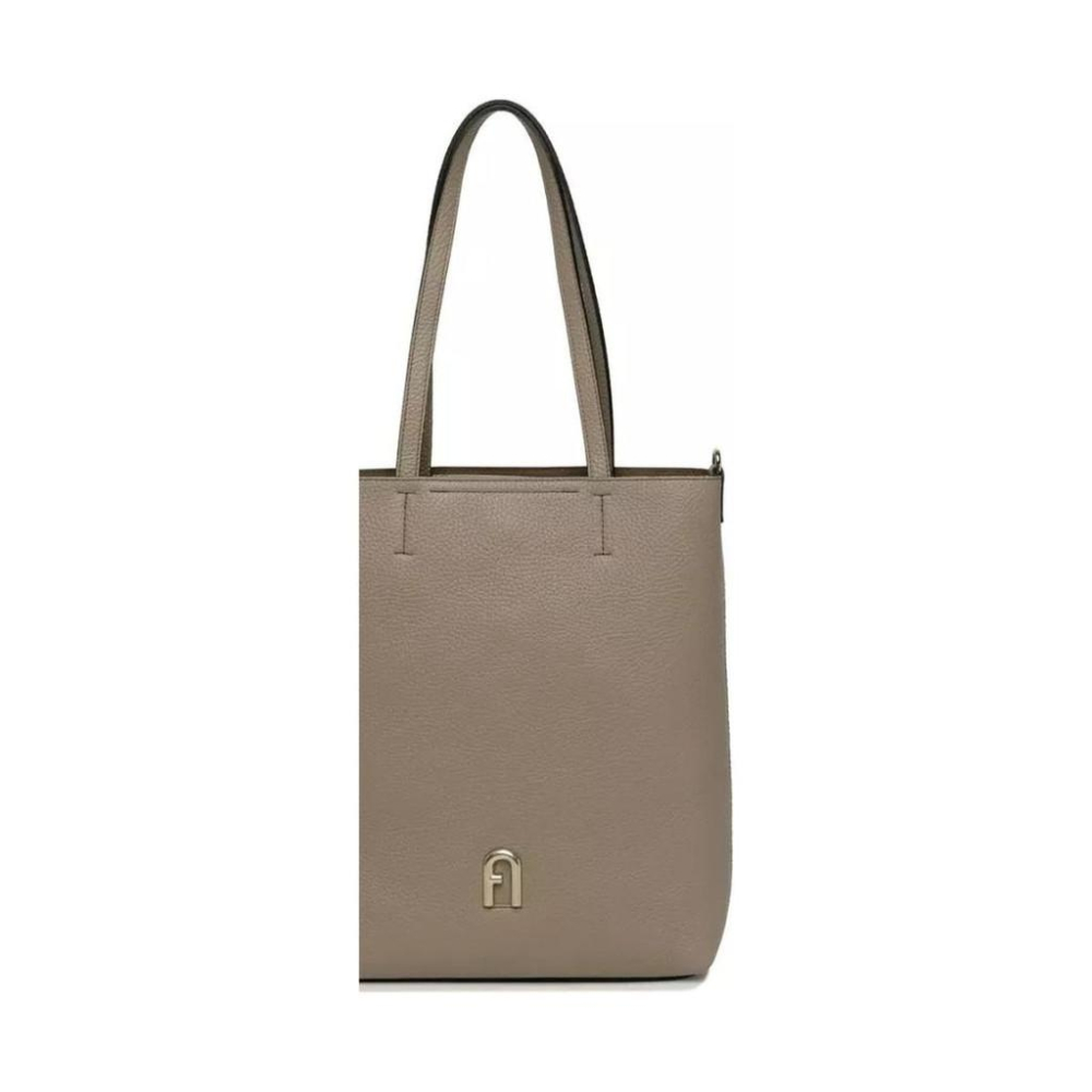 FURLA FURLA PRIMULA M TOTE GREY WOMENS-細節圖3