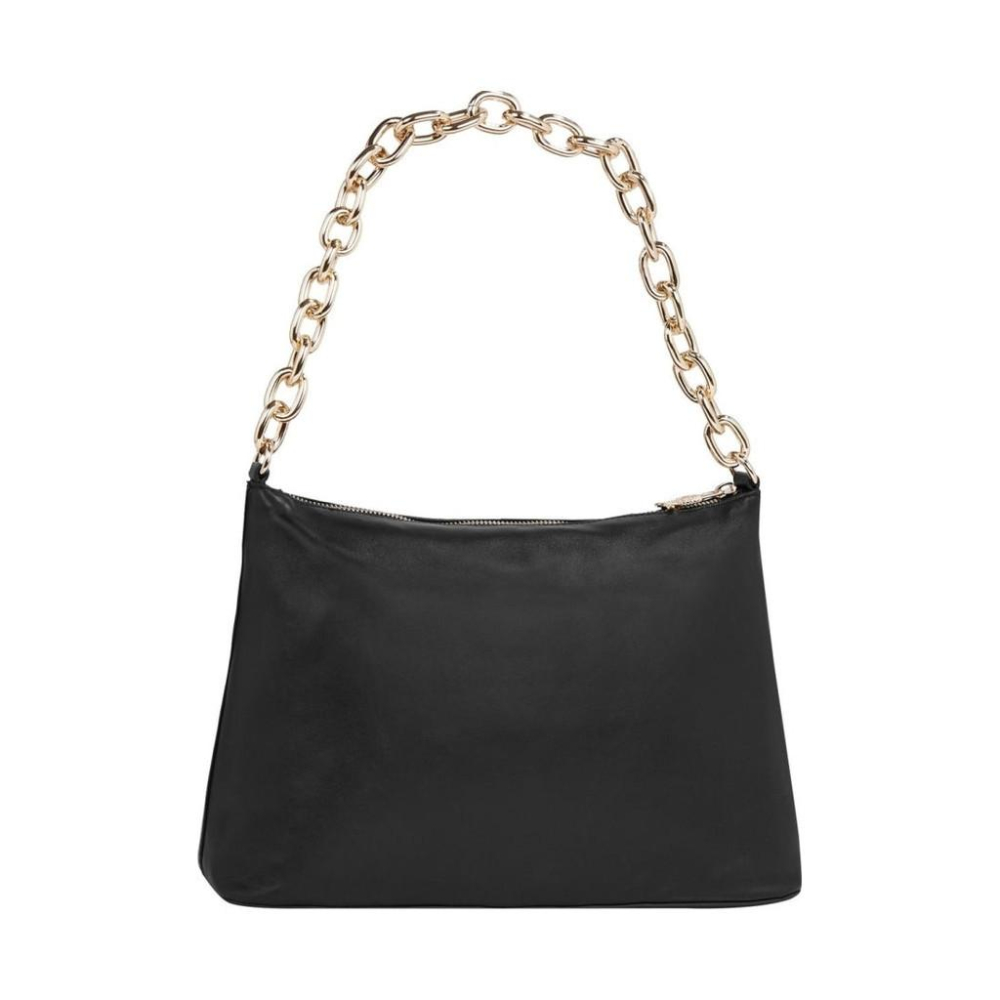 TOMMY HILFIGER CASUAL CHIC SHOULDER BAG BLACK WOMENS-細節圖2