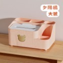 【星辰小物 抖音爆款】小紅書同款 小熊桌面紙巾盒 面紙收納盒 面紙盒 衛生紙盒 紙巾盒 文具收納 廁所 Tissue-規格圖9