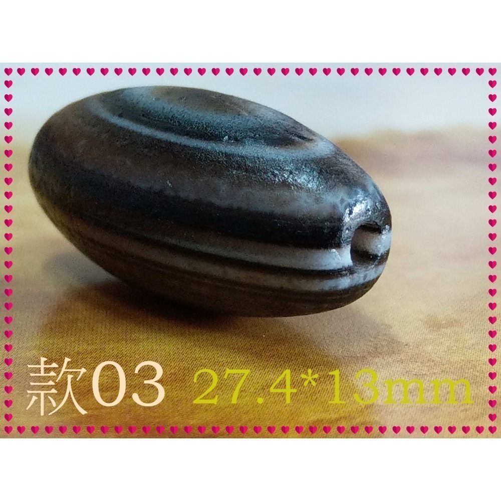 【家蓁香】精選 純天然纏絲瑪瑙 黑色天眼珠 單珠 男女款-細節圖9