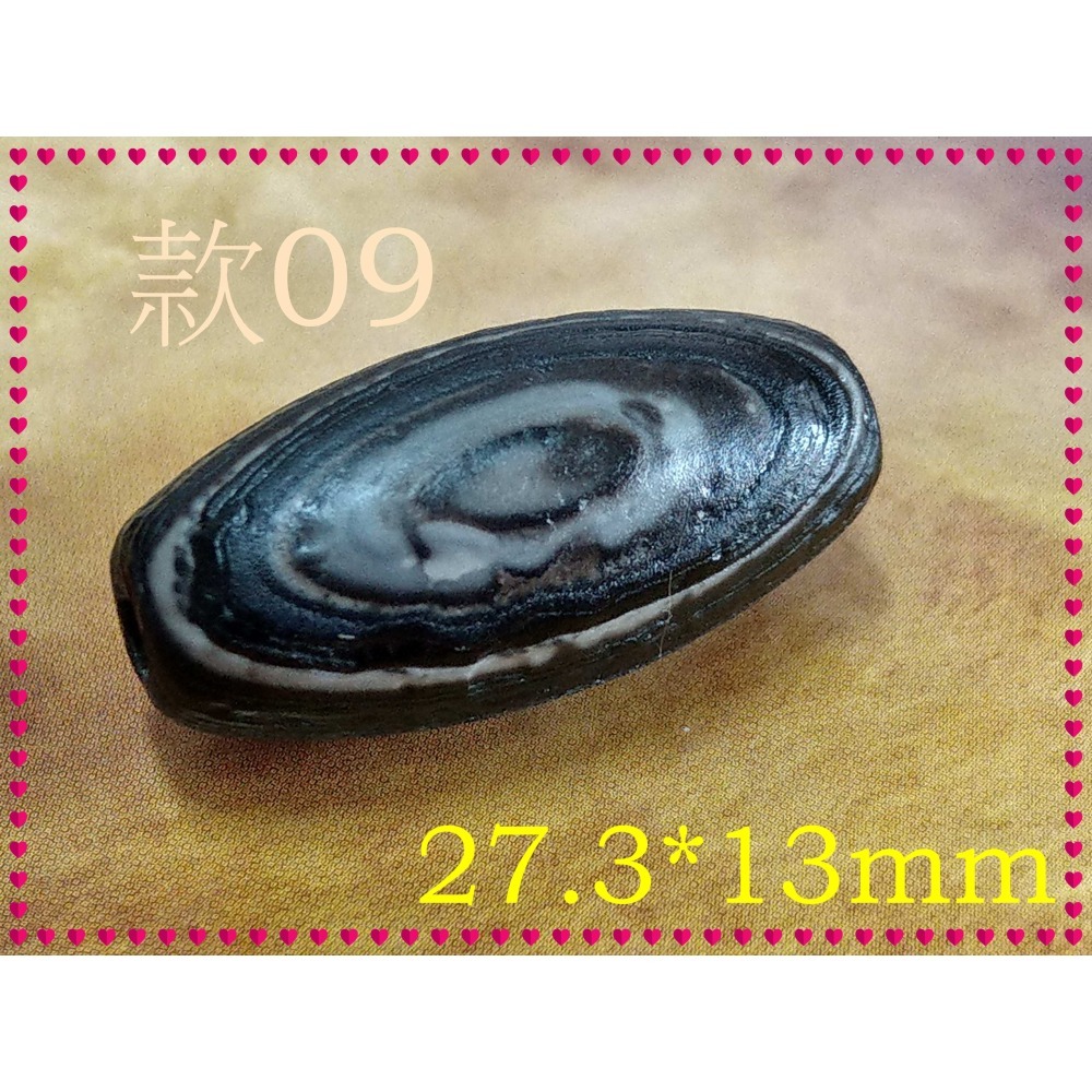 【家蓁香】精選 純天然纏絲瑪瑙 黑色天眼珠 單珠 男女款-細節圖4