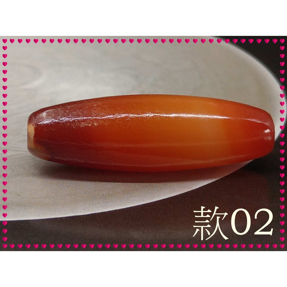 【家蓁香】特選精品 纏絲瑪瑙老料 風化紋清晰  38*13mm勒子 男女款項鏈 (A-1-款02)-細節圖2