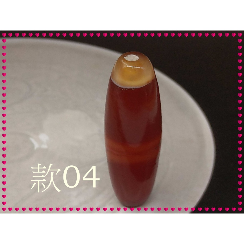 【家蓁香】特選精品 纏絲瑪瑙老料 風化紋清晰  38*13mm勒子 男女款項鏈 (A-1-款04)-細節圖8