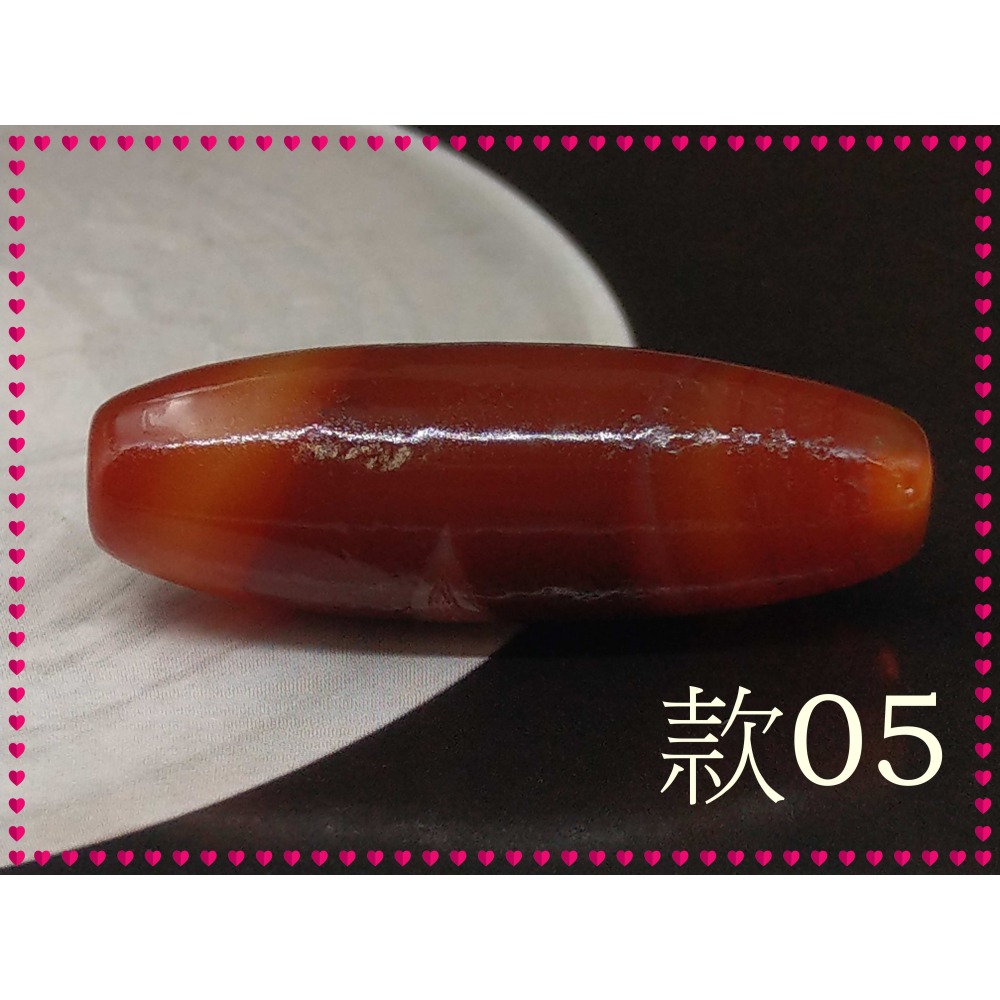 【家蓁香】特選精品 纏絲瑪瑙老料 風化紋清晰  38*13mm勒子 男女款項鏈 (A-1-款05)-細節圖2