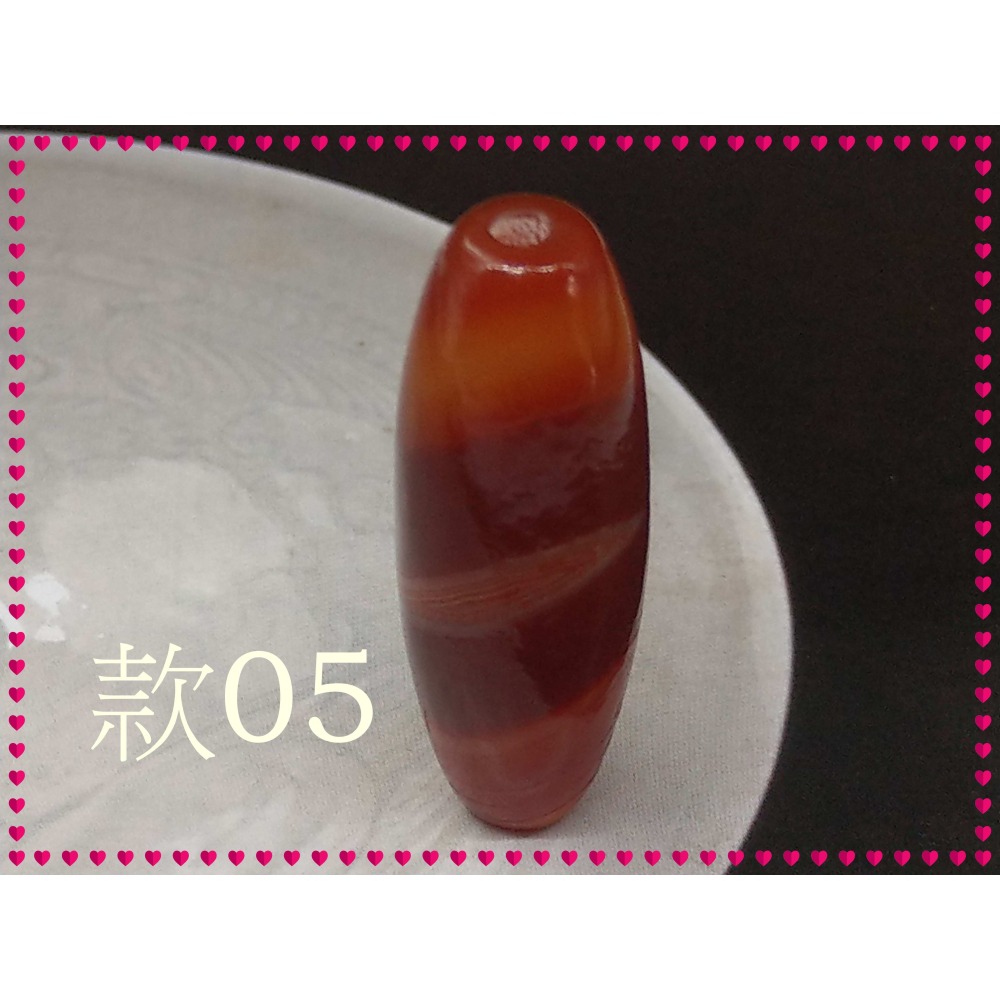 【家蓁香】特選精品 纏絲瑪瑙老料 風化紋清晰  38*13mm勒子 男女款項鏈 (A-1-款05)-細節圖8