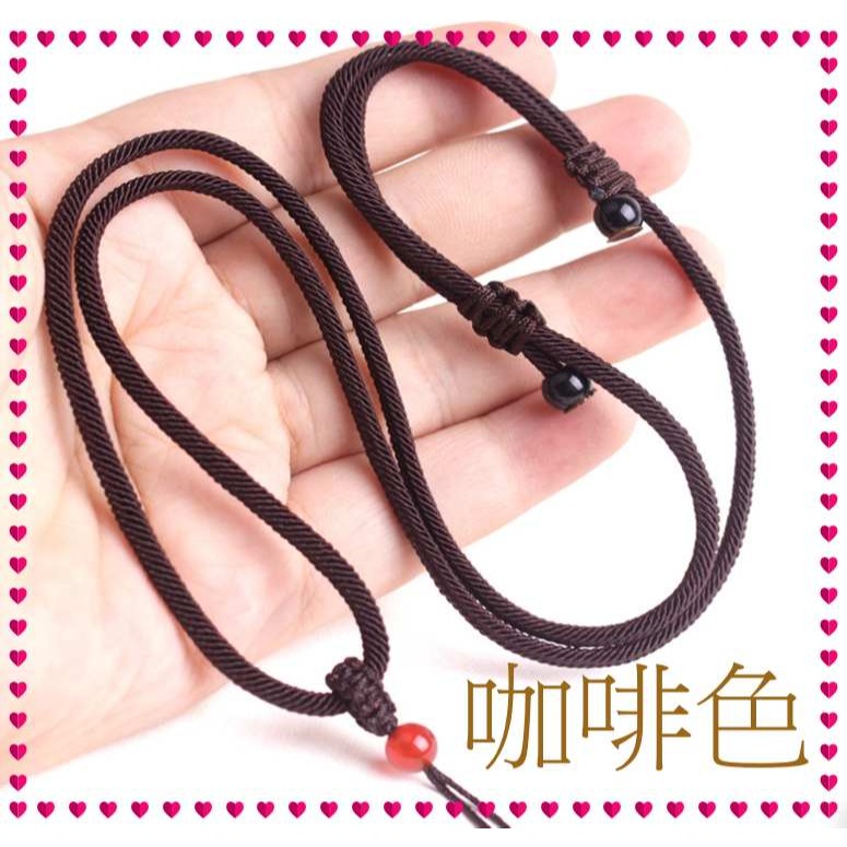 【家蓁香】特選精品 纏絲瑪瑙老料 風化紋清晰  38*13mm勒子 男女款項鏈 (A-2-款01)-細節圖7
