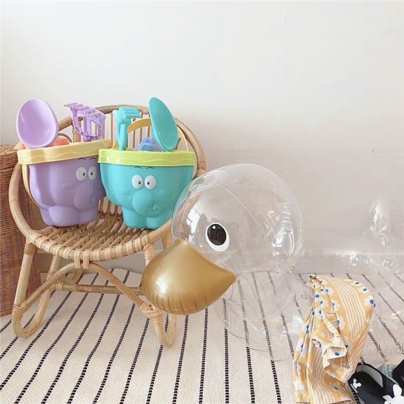 Chubbybaby 馬卡龍兒童玩沙玩具 沙灘玩具 海灘玩具套組 沙雕 挖沙 沙坑玩具 兒童玩具 戲水玩具-細節圖7