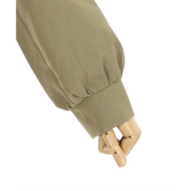 🌟【現貨】axes femme 拿破崙風黃綠色立領洋裝 正品 黃綠色 日牌 長洋 立領 日貨 日本品牌 長洋-細節圖8