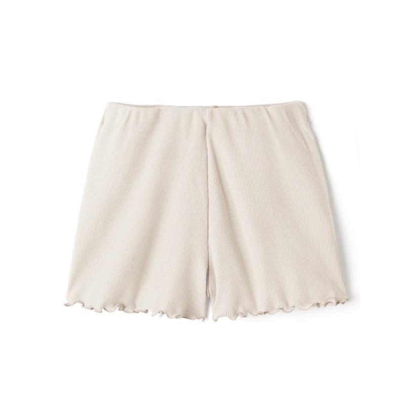 🌟【現貨】GRL 卷卷木耳邊安全褲 ＭＬ 多色 全新 正品 日牌 日貨 日本品牌 代購 安全褲 內搭褲 居家褲-細節圖5