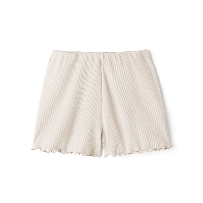 🌟【現貨】GRL 卷卷木耳邊安全褲 ＭＬ 多色 全新 正品 日牌 日貨 日本品牌 代購 安全褲 內搭褲 居家褲-規格圖8