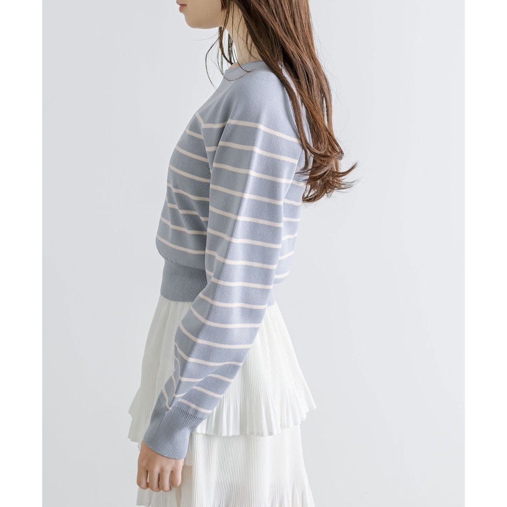 🌟【現貨】 OLIVE des OLIVE  LOGO刺繡針織上衣 正品 兩色 日牌 代購 日貨 上衣-細節圖5