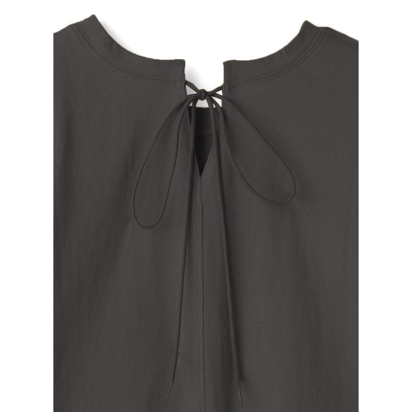 🌟【現貨】 GRL 純棉後蝴蝶結法式袖圓弧下擺T恤 多色 全新 正品 日牌 日貨 代購 上衣 蝴蝶結 法式袖 T恤-細節圖8