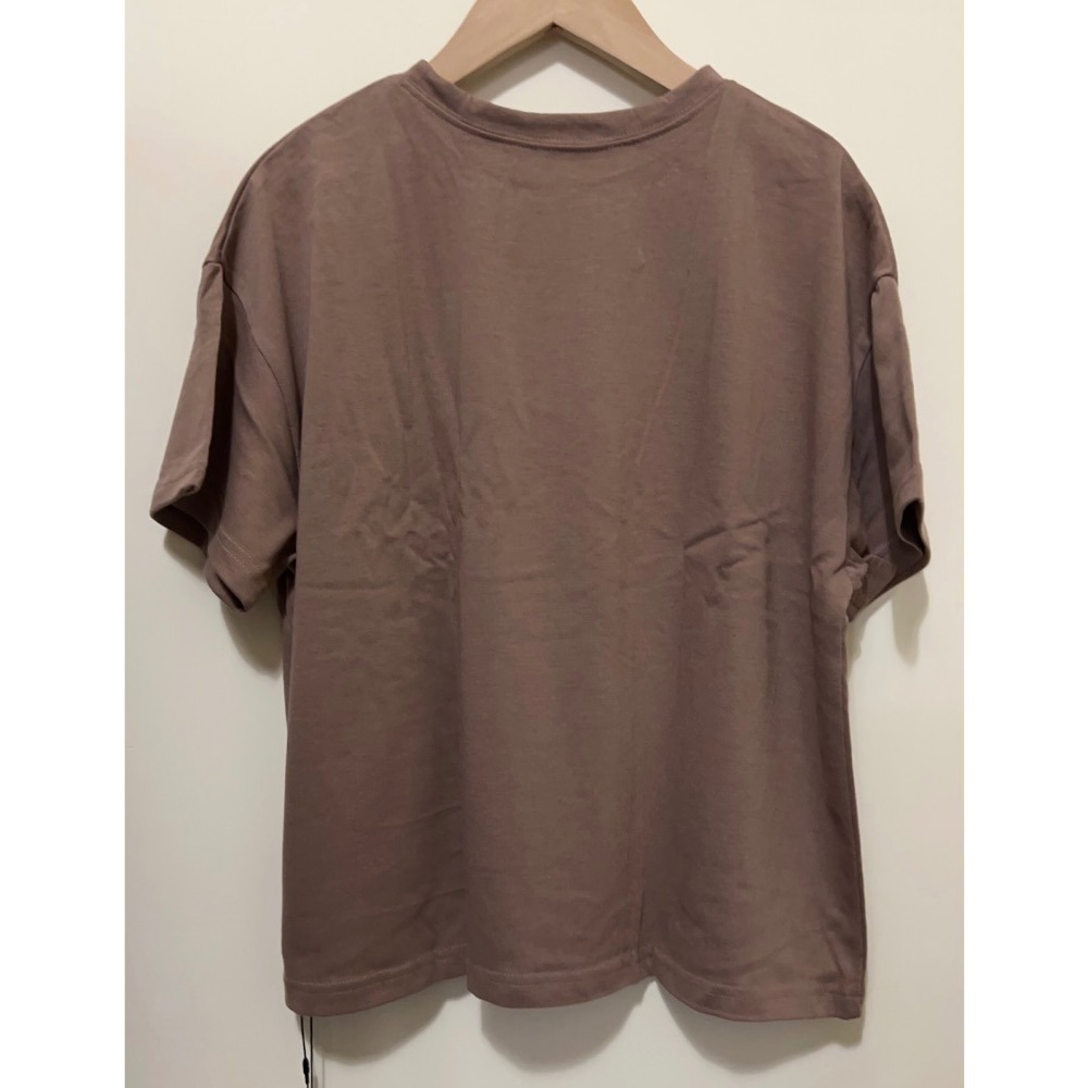🌟GRL 現貨 摩卡色短袖Ｔ恤 全新 正品 日牌 日貨 代購 上衣 短袖 寬鬆 T恤-細節圖2