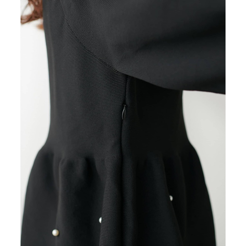 🌟【現貨】EVERY.VERY NICE CLAUP 珍珠傘狀哺乳孕婦裝 摩卡色 全新正品 日牌 日貨 哺乳衣 上衣-細節圖6