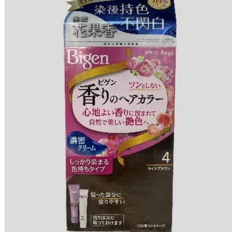 染髮霜4號亮棕色 2027 7月