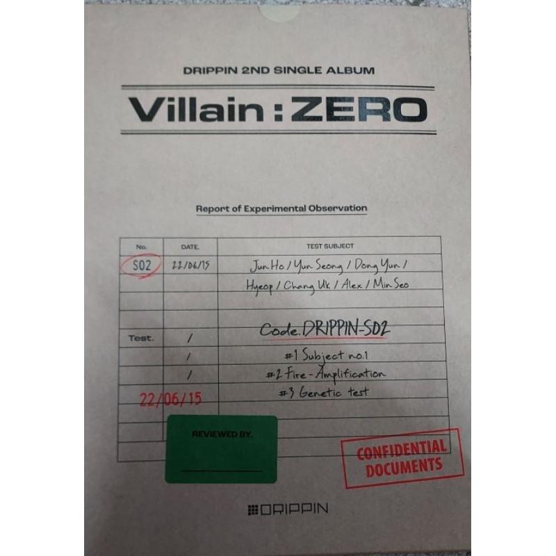 drippin villain zero hello goodbye單曲 專輯 cd-細節圖3