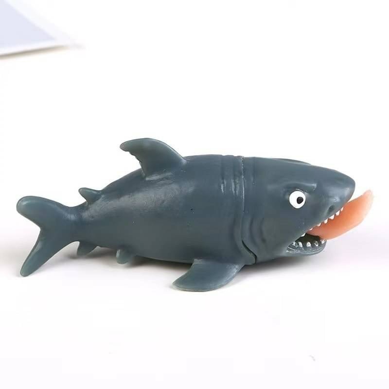 惡搞擠壓吃人鯊魚 發泄減壓玩具 捏捏樂 整人玩具 食人捏捏樂 紓壓玩具 整蠱玩具 解壓神器-細節圖4