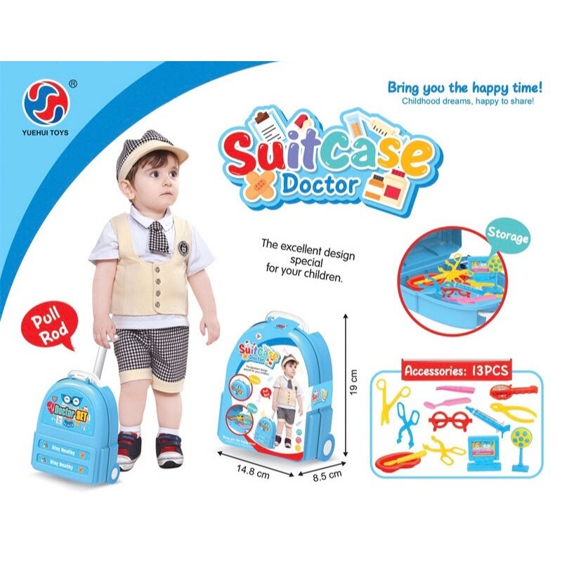 蘑菇手提箱 趣味旅行箱 旅行箱 角色扮演 家家酒 手提箱 過家家酒 廚房玩具 煮菜玩具 戶外必備-細節圖4