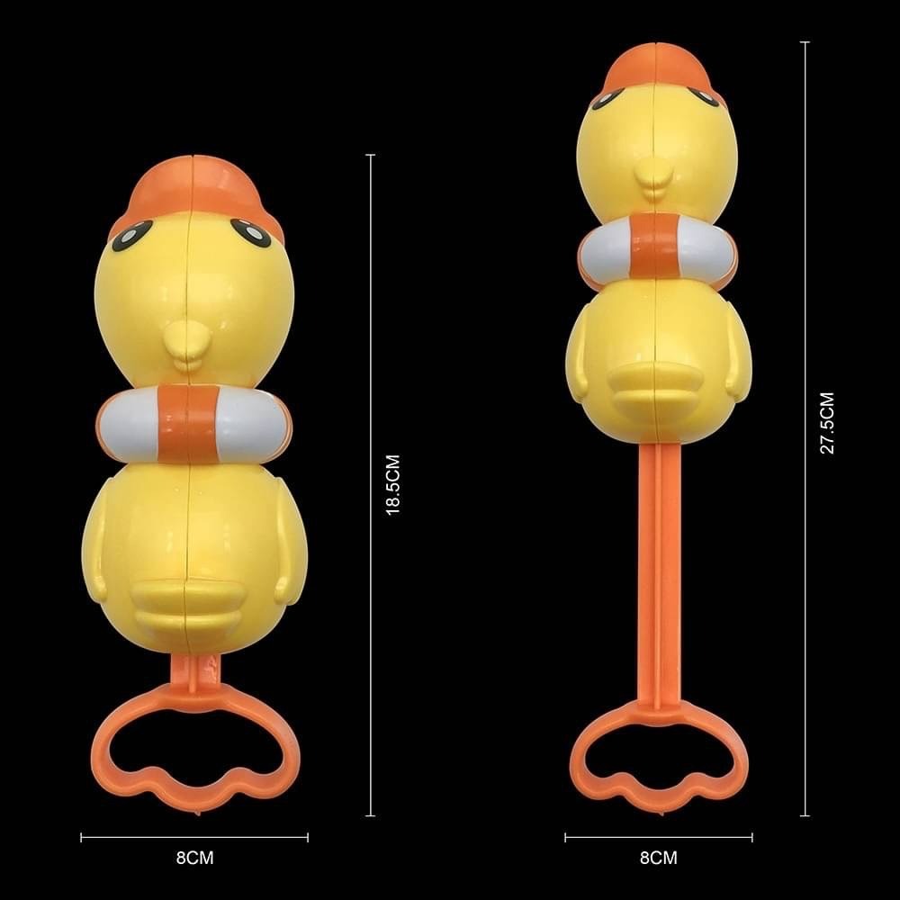 小鴨抽拉水槍 小鴨水炮 水槍玩具 水砲玩具 戲水玩具 小鴨水槍 抽拉水槍 抽拉水炮 小鴨玩具 夏日遊戲-細節圖4