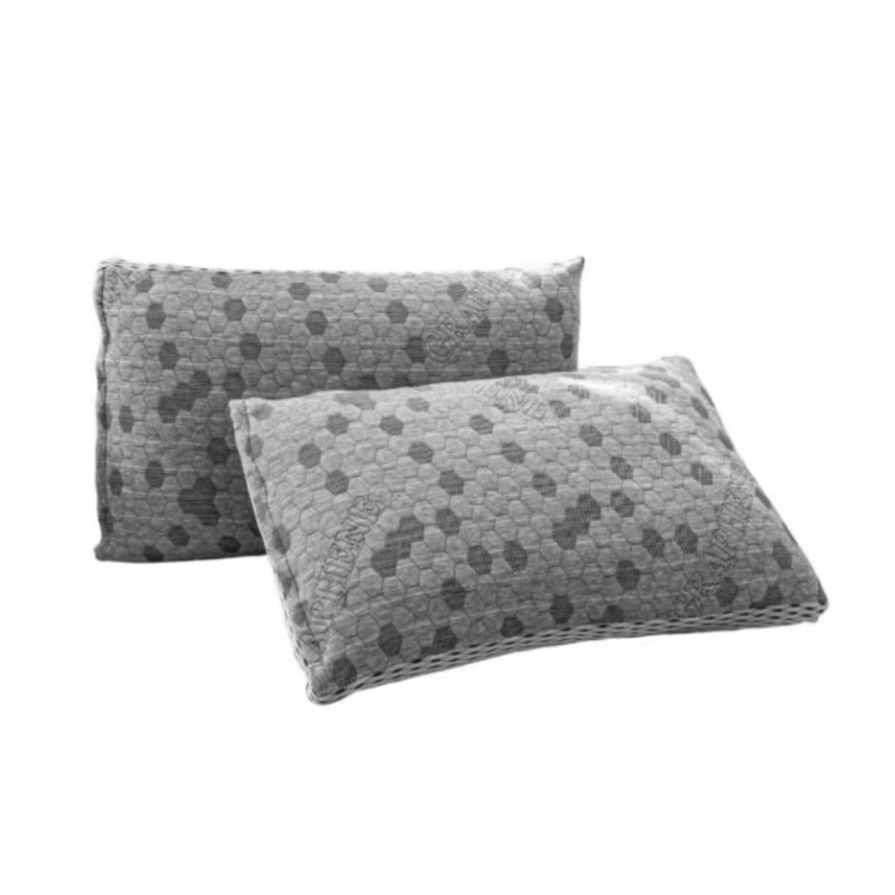 3D石墨烯枕頭 石墨烯獨立筒枕 台灣製造 50顆獨立枕 睡眠功能枕 石墨舒眠枕 宿舍枕頭 飯店枕頭 抗防瞞 枕頭-細節圖3