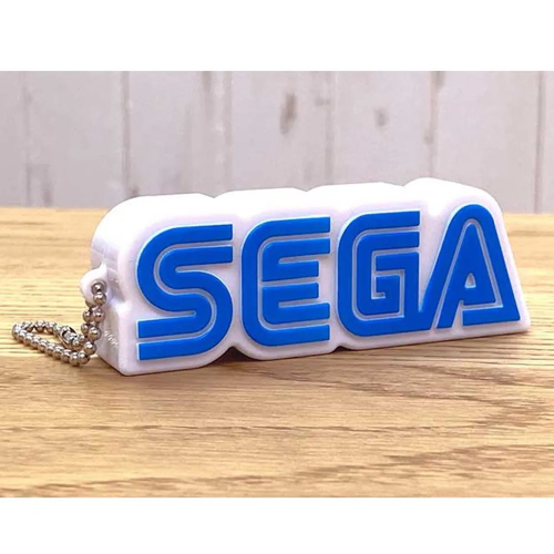 麻吉貓電玩 全新 SEGA 迷你音效鑰匙圈 60周年紀念LOGO鑰匙圈 現貨不用等
