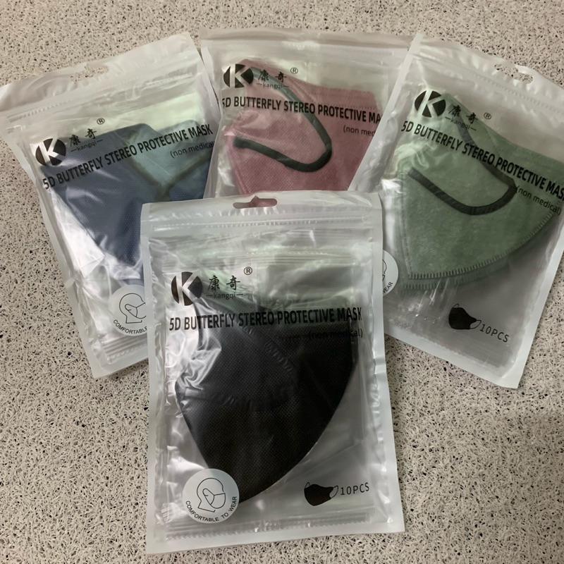 ✨ 新款成人3D立體口罩 KN95一次性透氣不悶口 鼻罩三層過濾低阻水柱級-細節圖9
