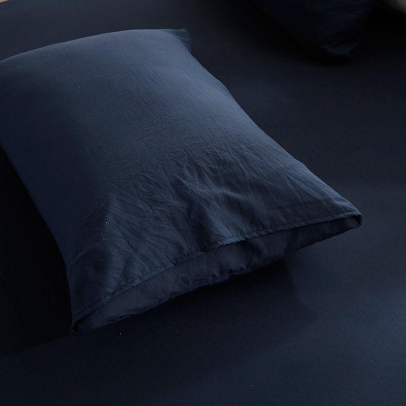 日系風素面枕頭套🌱台灣現貨🇹🇼素面枕頭套 日系風 素色枕頭套 枕頭居家用品 枕套 床單-細節圖7