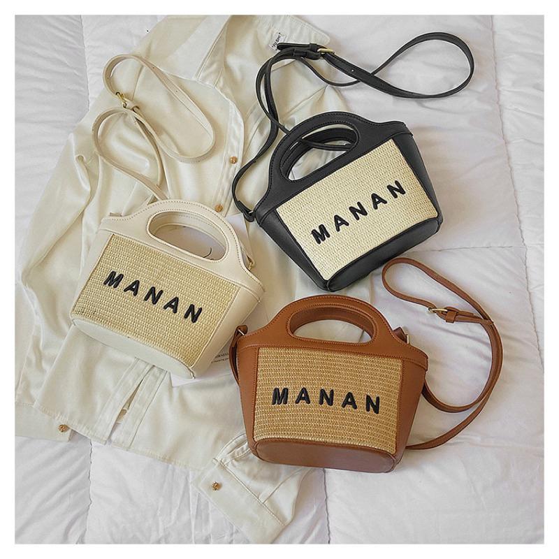 六月生活🔆夏日草編包🌱 海邊度假風 草原露營風 編織風格 斜背包 草編包 渡假風包包 小包包 經典時尚 女生斜背包 包包-細節圖6