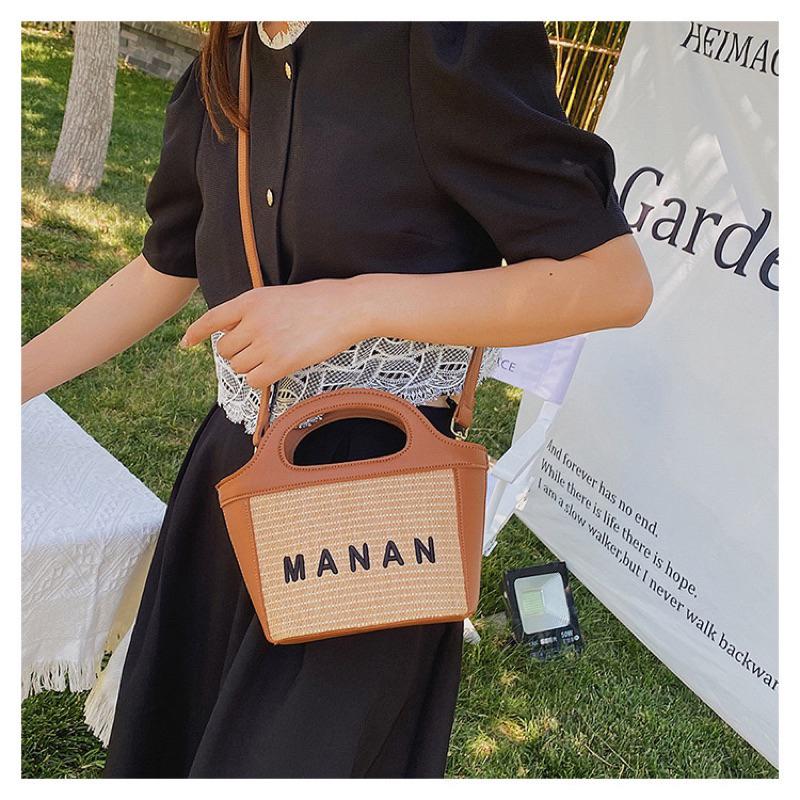 六月生活🔆夏日草編包🌱 海邊度假風 草原露營風 編織風格 斜背包 草編包 渡假風包包 小包包 經典時尚 女生斜背包 包包-細節圖9