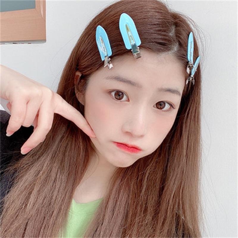 六月生活✨糖果色無痕夾  髮夾髮圈 美髮設計師 明星通用款 鯊魚夾髮圈 無痕款 糖果色髮夾-細節圖3