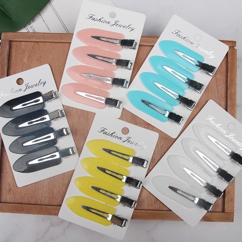 六月生活✨糖果色無痕夾  髮夾髮圈 美髮設計師 明星通用款 鯊魚夾髮圈 無痕款 糖果色髮夾-細節圖4