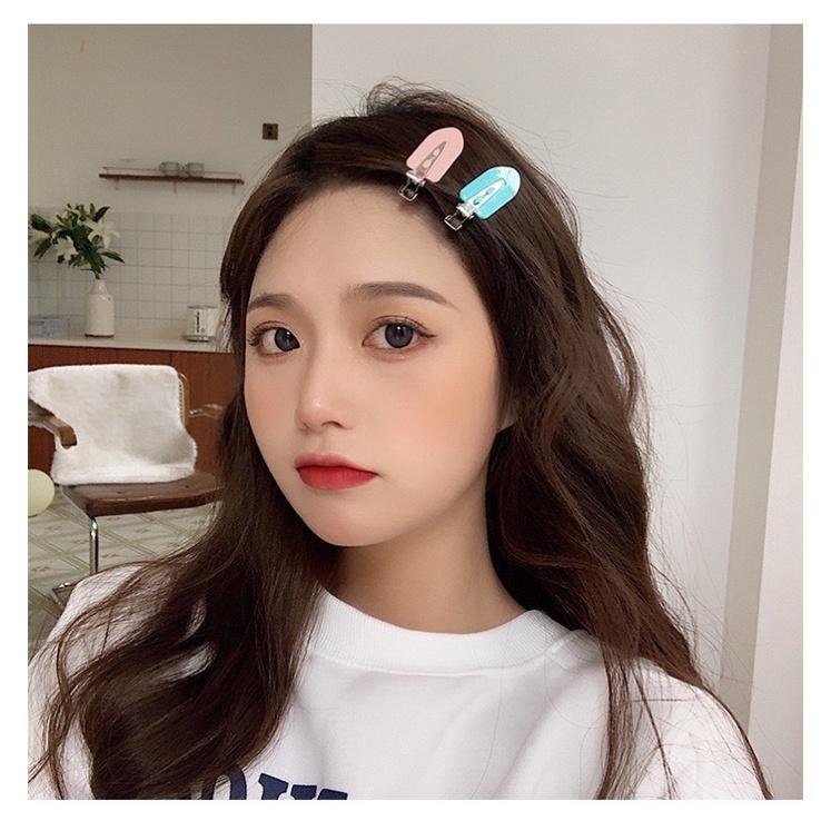 六月生活✨糖果色無痕夾  髮夾髮圈 美髮設計師 明星通用款 鯊魚夾髮圈 無痕款 糖果色髮夾-細節圖6