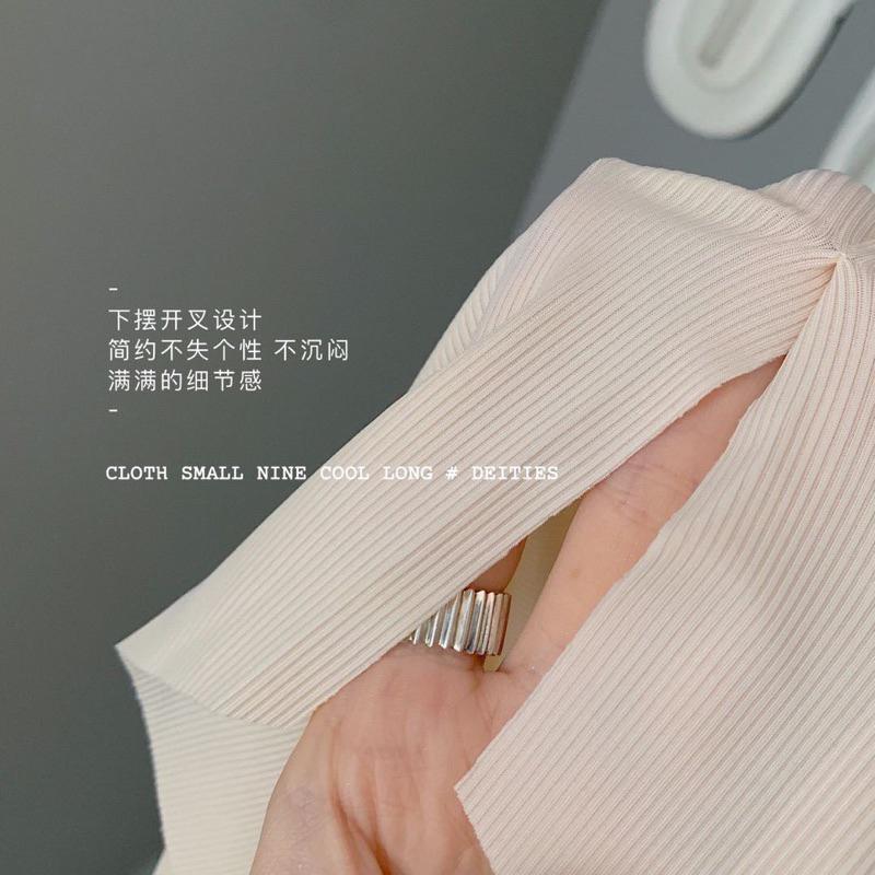 六月生活✨冰絲涼涼連身裙👗 涼涼裙夏季女冰絲T恤連衣裙寬松舒適純色居家 冰涼長裙睡衣-細節圖5