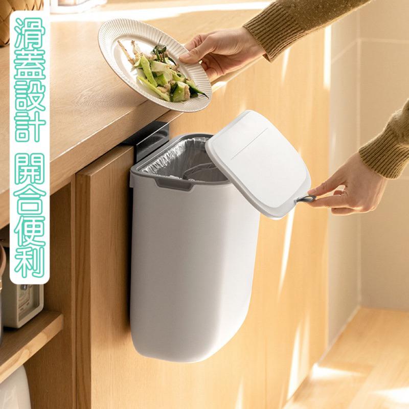 掛壁式垃圾桶🇹🇼台灣現貨供應✨ 掛壁式垃圾桶 大開口 不佔空間 廚房垃圾桶 不彎腰 掛壁垃圾桶 可掛式垃圾桶-細節圖2