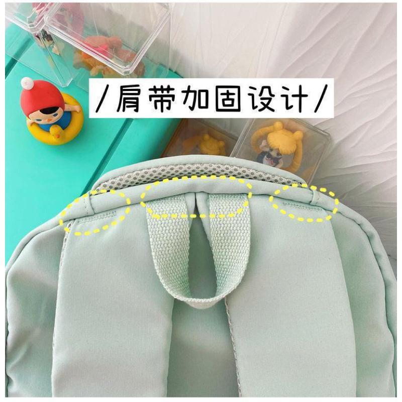 六月生活🌱簡約大容量雙肩包 🎒 學生背包 後背包 雙肩包 加大加厚款式 背包 學生包包 上學後背包 背包-細節圖6