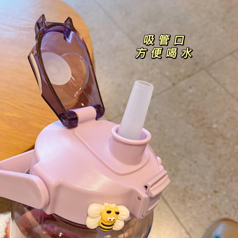 台灣現貨🇹🇼免運優惠✨ 透明殼度水壺 夏天必備 清涼喝水 2000ml大容量水壺 健康喝水 水壺 水杯 喝水 夏天-細節圖5