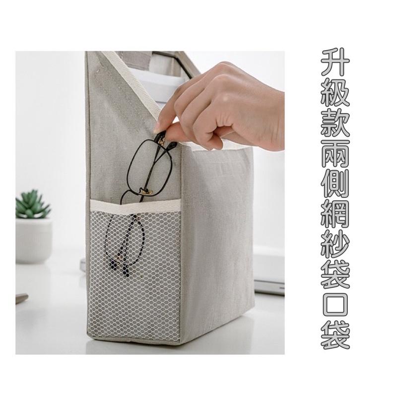 六月生活✨掛壁式棉麻收納袋 掛壁式收納 牆上收納 桌上收納 棉麻袋 不佔空間-細節圖5