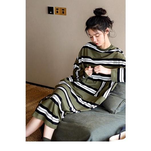 慵懶風長袖睡衣❤️ 睡衣褲 睡裙 慵懶風 可愛熊熊 長袖 冬天睡衣 舒服 居家服 台灣現貨 可愛秒出-細節圖3