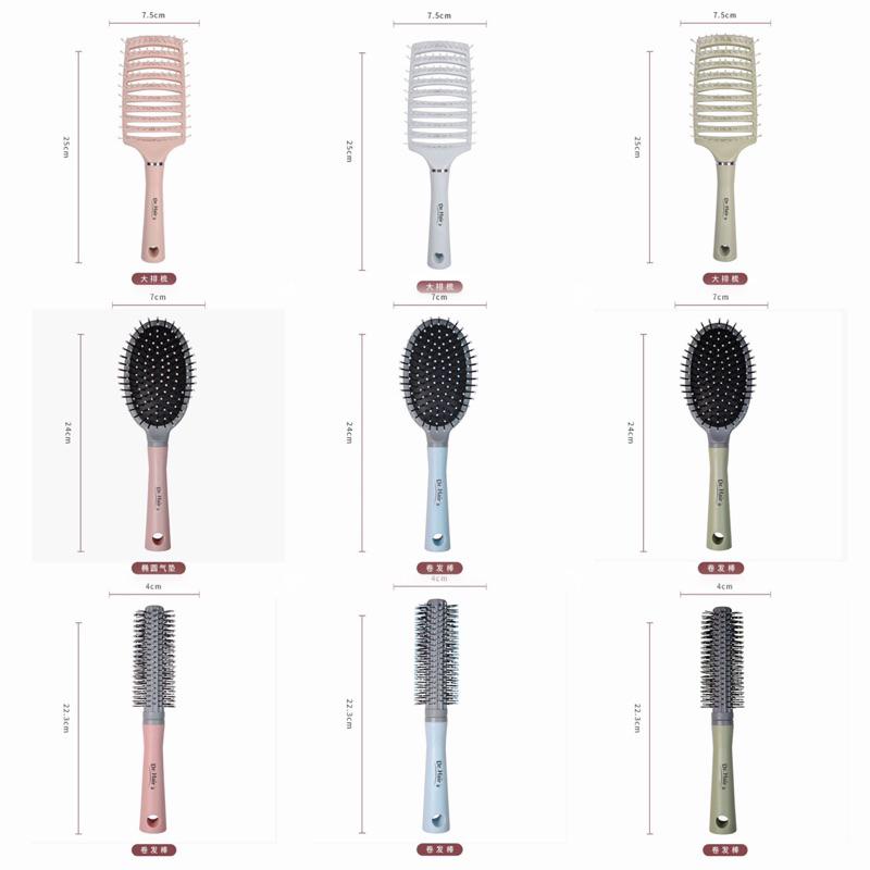 台灣現貨免運🇹🇼女神髮梳 馬卡龍大彎梳髮根蓬鬆 髮梳 按摩梳 神奇魔法梳蓬鬆梳 造型梳 美髮梳 排骨梳 順髮梳 按摩梳子-細節圖5