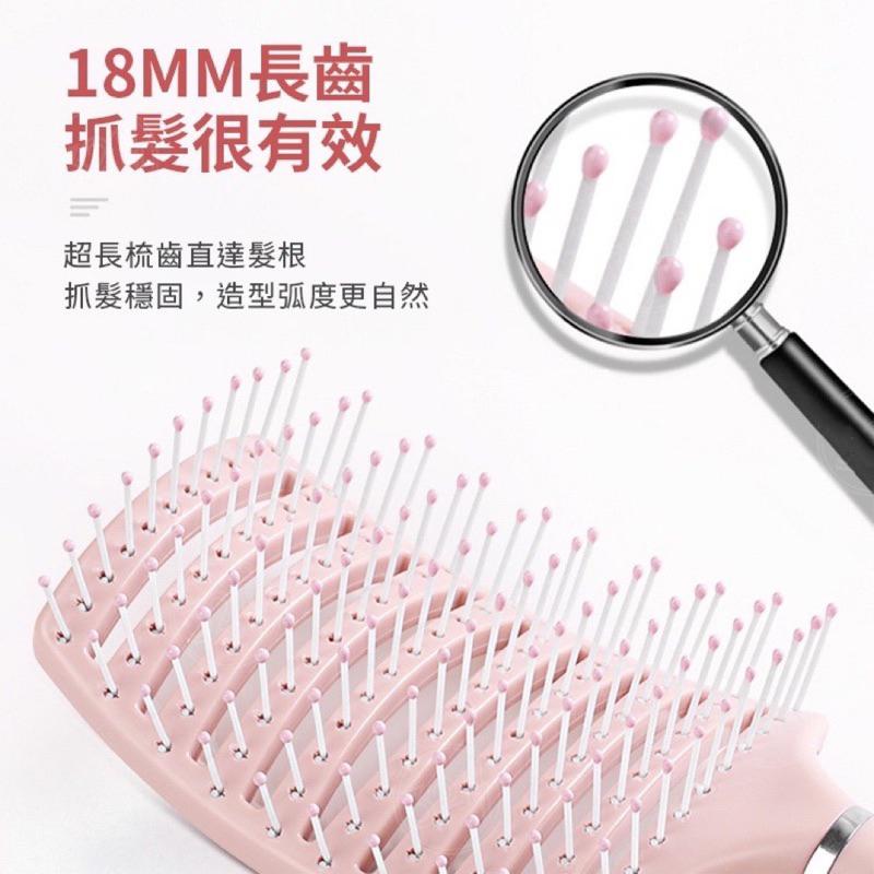 台灣現貨免運🇹🇼女神髮梳 馬卡龍大彎梳髮根蓬鬆 髮梳 按摩梳 神奇魔法梳蓬鬆梳 造型梳 美髮梳 排骨梳 順髮梳 按摩梳子-細節圖6